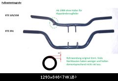 Fußrastentragrohr V1