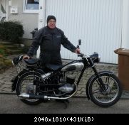 DKW RT 250/1 im Winter - 2018