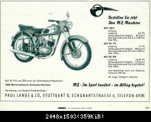 MZ 125 werbung west