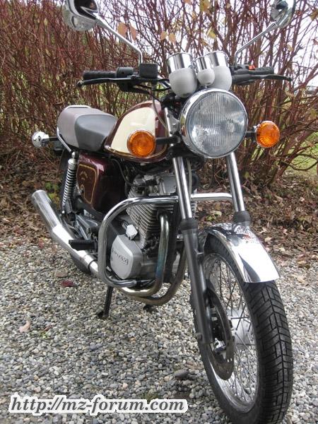 1997 MZ Red Star mit Sturzbügel