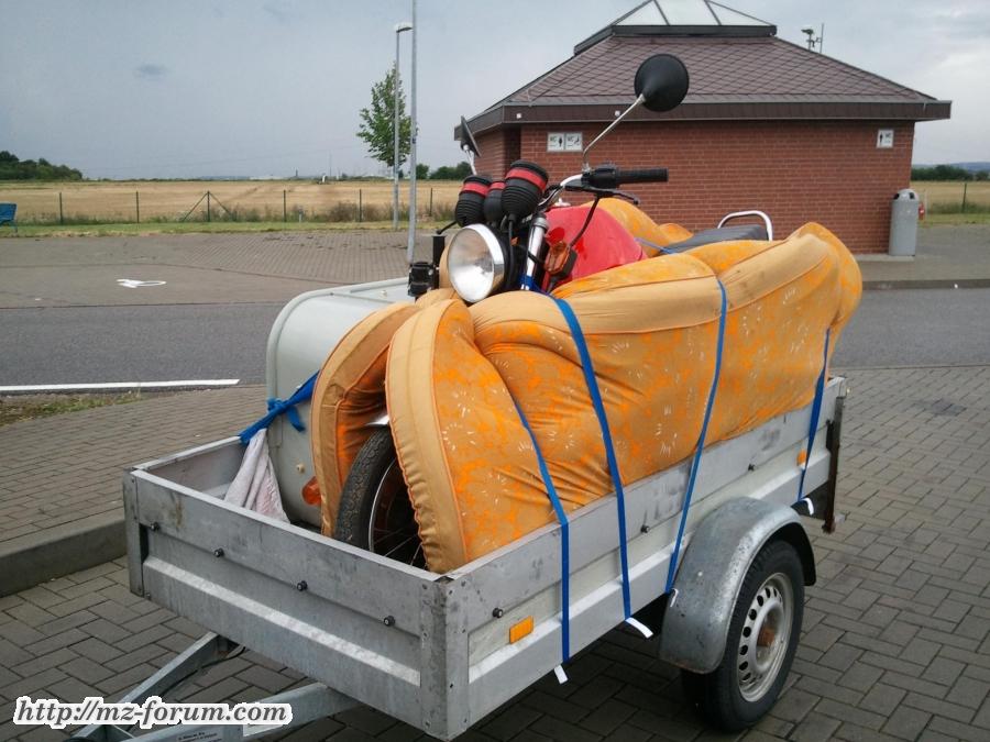 Transport nach Hause