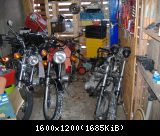 Traute dreisamkeit suzuki mz und die reste der Kawa.