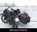 sonntags selten, ein einziges Krad auf dem Köterberg.