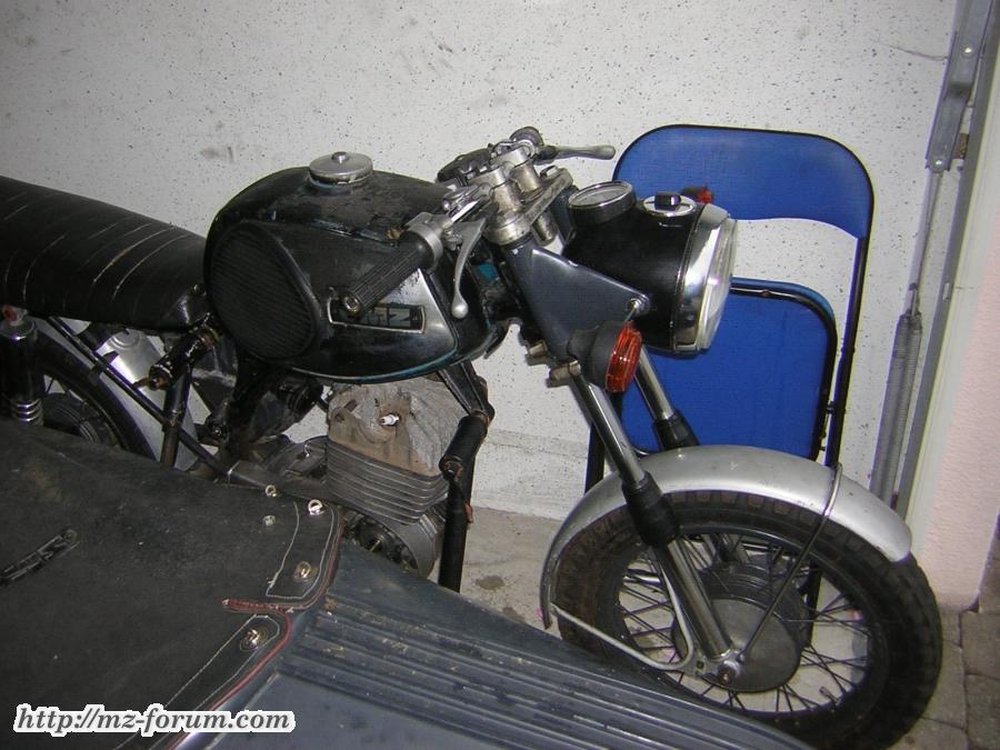 MZ TS 250-0 Gespann mit Elastik