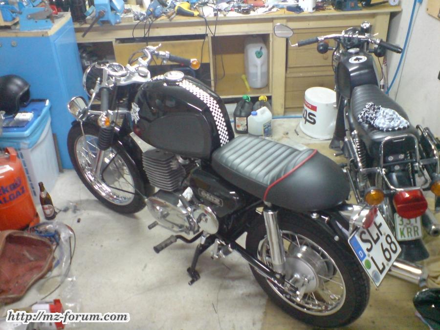 mz ts 250 caferacer