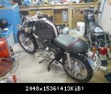 mz ts 250 caferacer