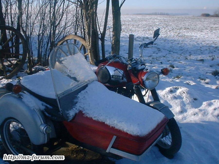TS 250 Gespann Winter