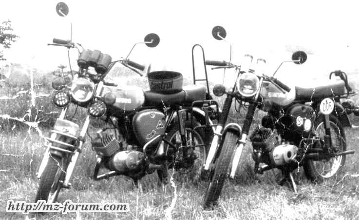 {1}meine Emme {2} meine Divi {3} mein S50 (l.) {4} meine 150er {5} mein Minimöpp