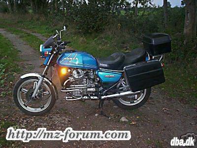 Noch eine freundin, meine Honda CX500 78'