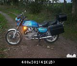 Noch eine freundin, meine Honda CX500 78'
