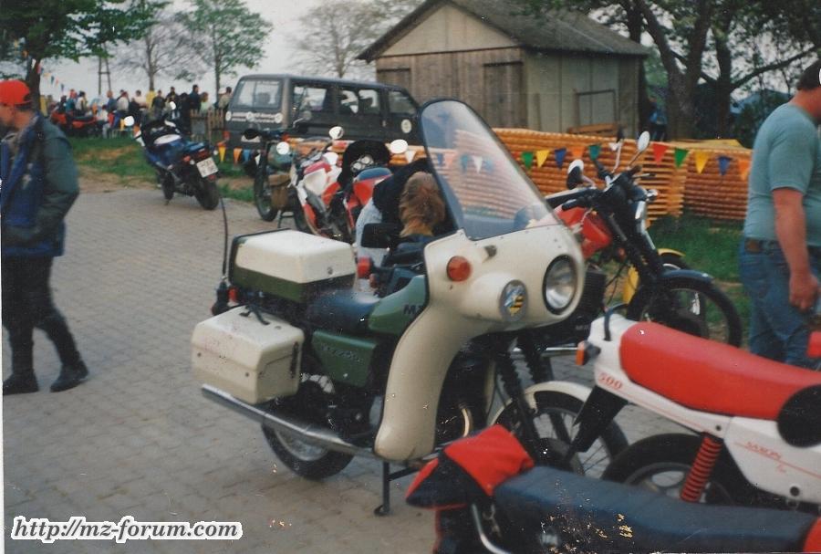 1 Motorrad 1994 beim MZ Treffen am 1.Mai