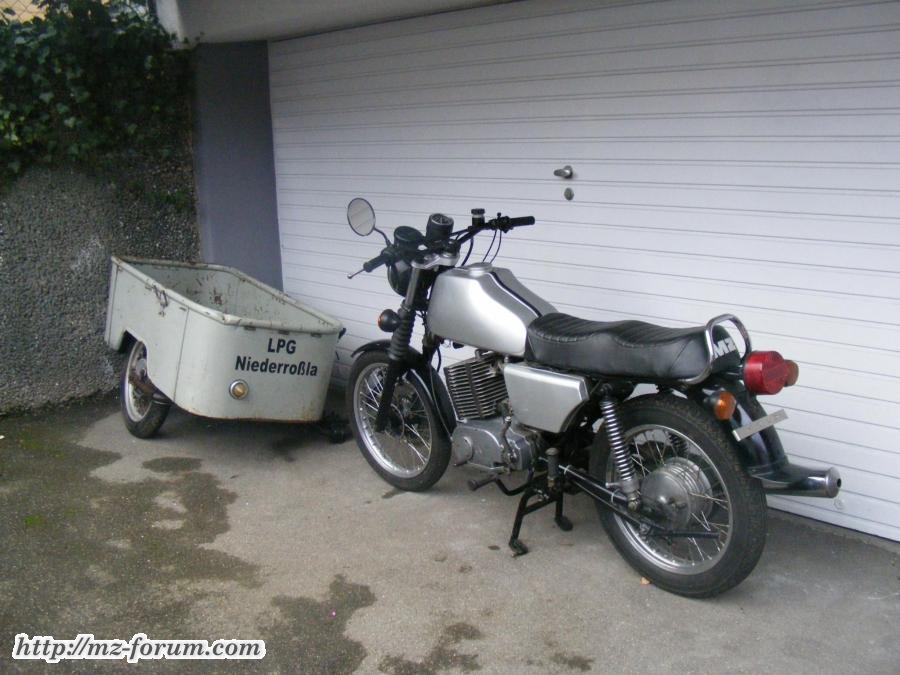 vor der Garage