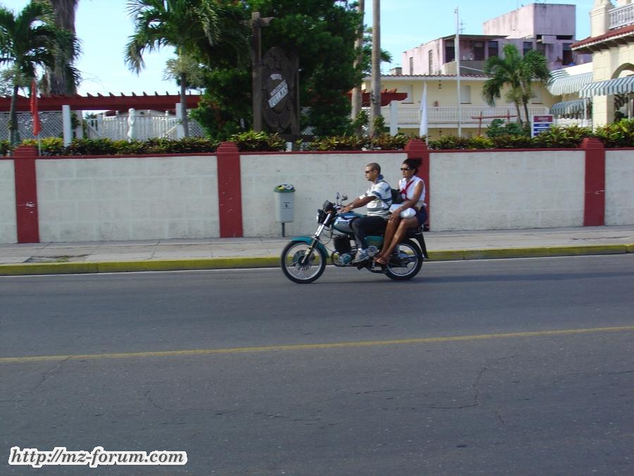 MZ fahren in CUBA