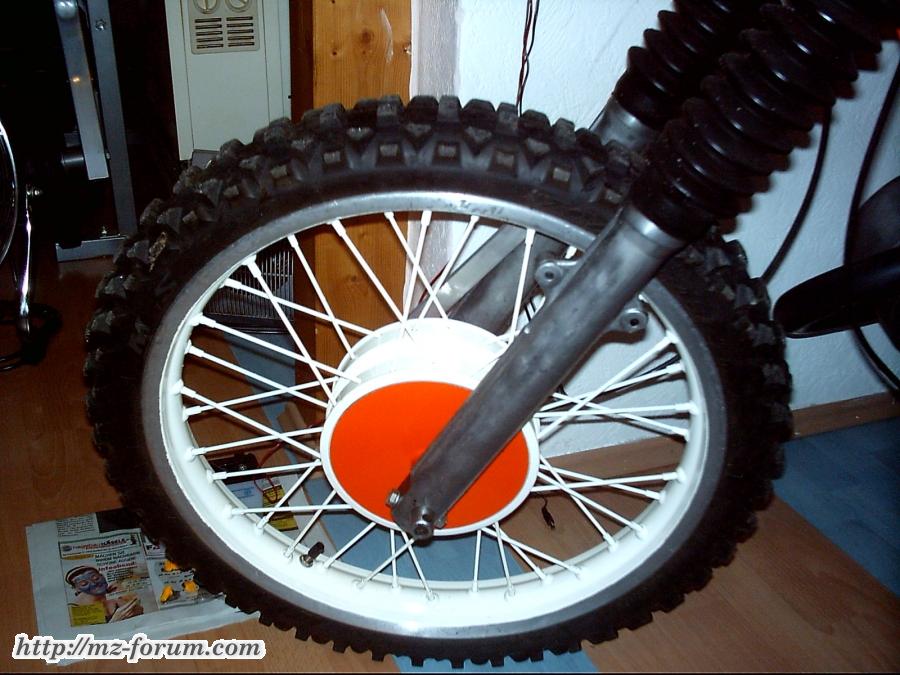 19 Zoll Vorderrad
