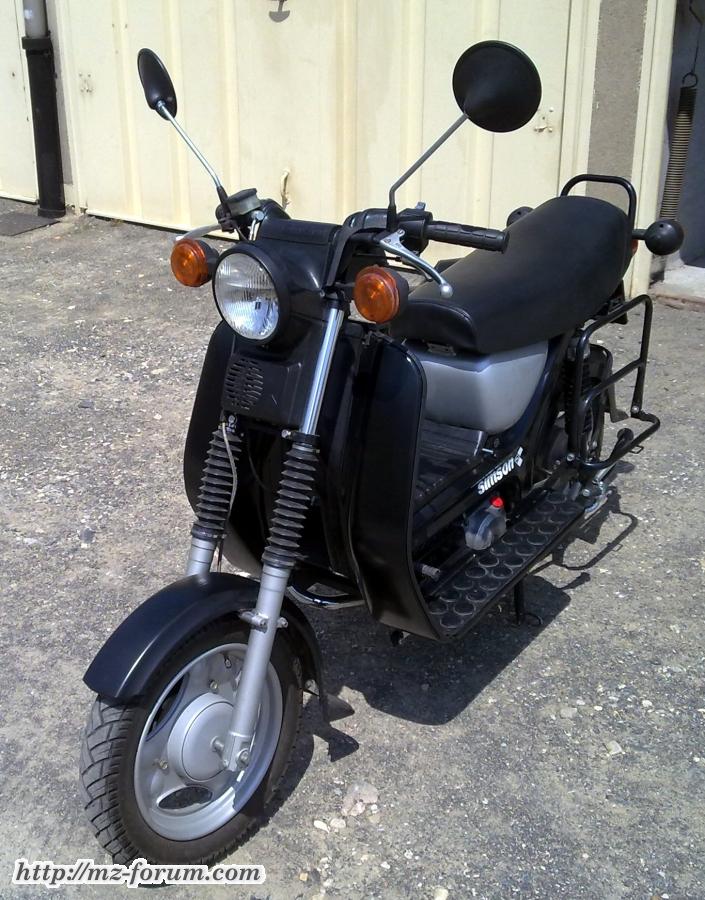 Simson Roller, fertig restauriert