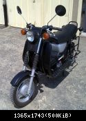 Simson Roller, fertig restauriert
