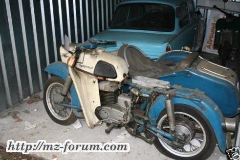 MZ ES 250 Gespann Gestohlen
