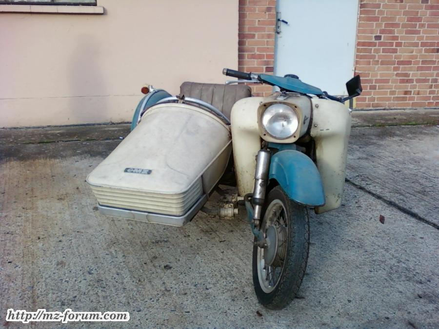 MZ ES 250 Gespann Gestohlen