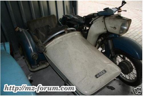 MZ ES 250 Gespann Gestohlen