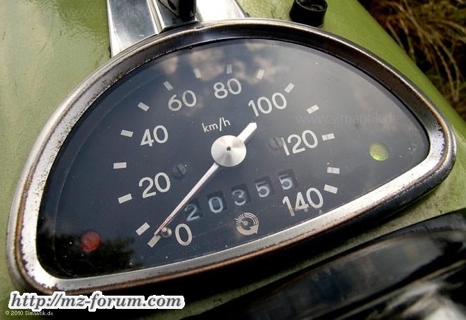 MZ ES 250/2 Original Segmenttacho - Tacho