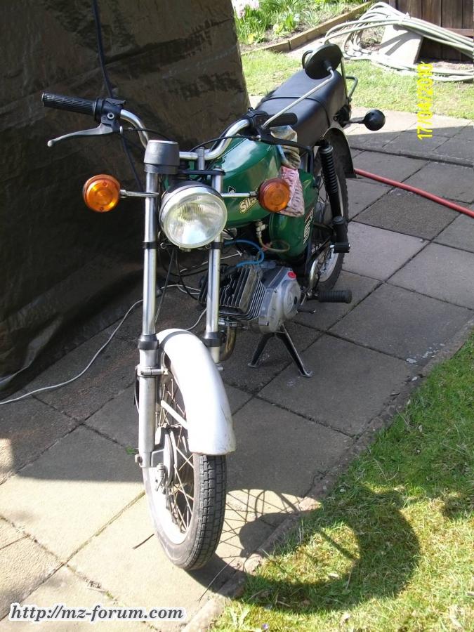 Simson s51 Electronic von vorn !!!