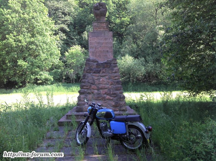 kurze Pause bei Waldheim