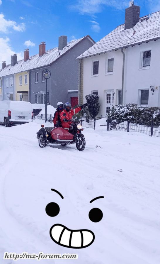 Endlich wiedermal Schnee