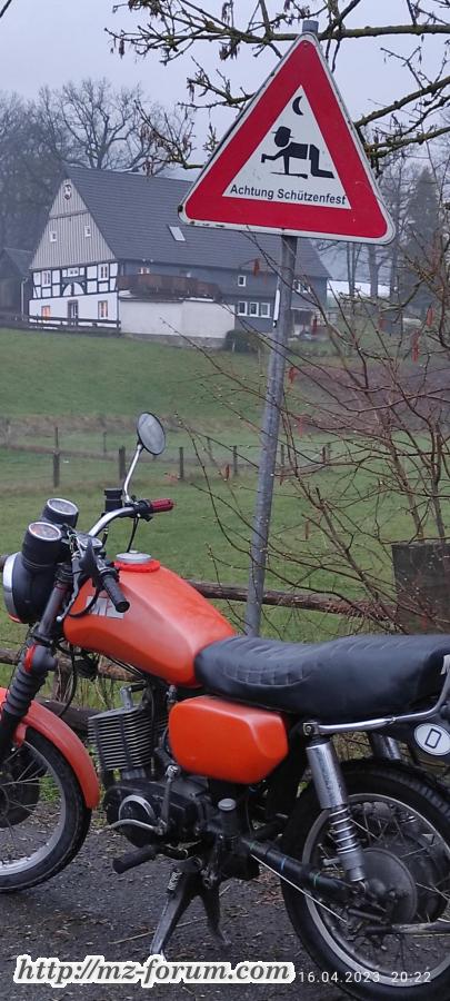 MZ ETZ 150 im schönen Sauerland