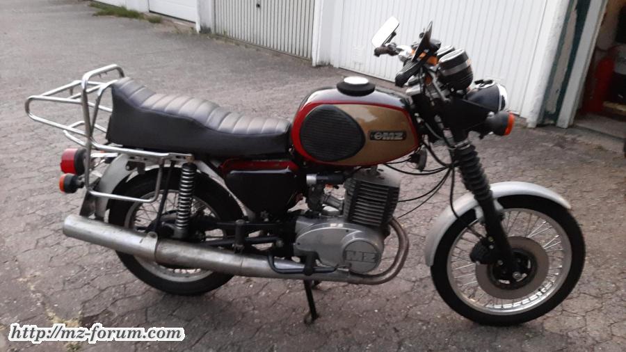 MZ TS 250/1 1979 heute gefahren von Anton 2007
