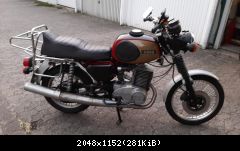 MZ TS 250/1 1979 heute gefahren von Anton 2007