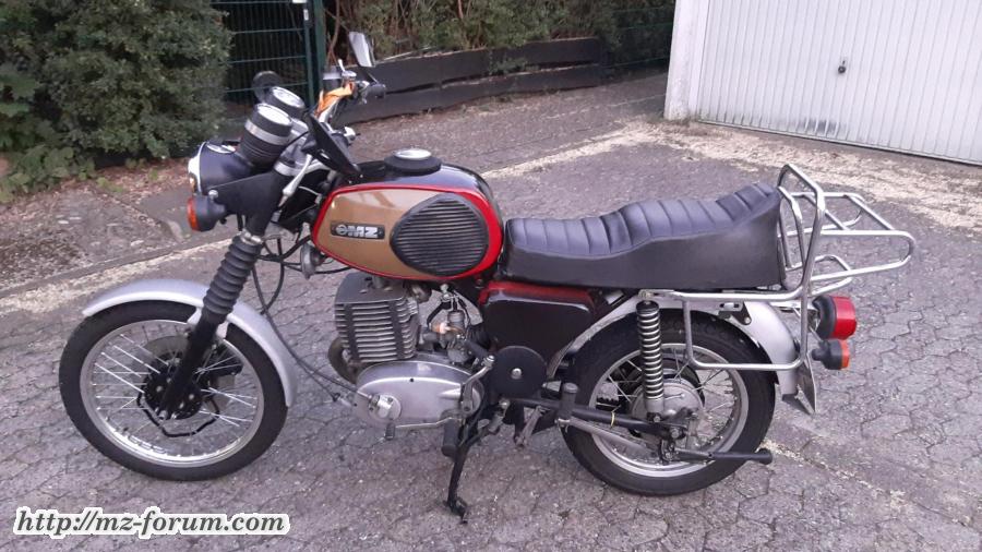 MZ TS 250/1 1979 heute gefahren von Anton 2007