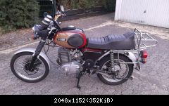MZ TS 250/1 1979 heute gefahren von Anton 2007