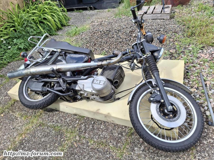 MZ TS 250/1 1979 heute gefahren von Anton 2007