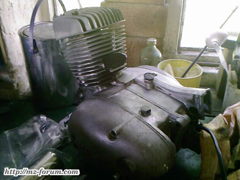 MZ ES 125 Motor