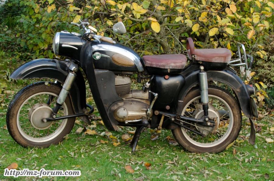 60er MZ ES 175 Originalzustand