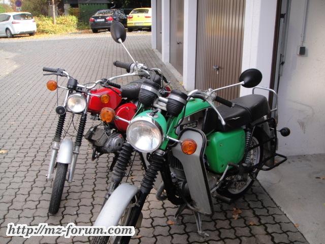 Simson S51 und Mz Ts 150