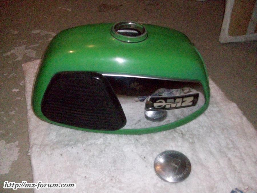 gereinigter MZ TS Tank