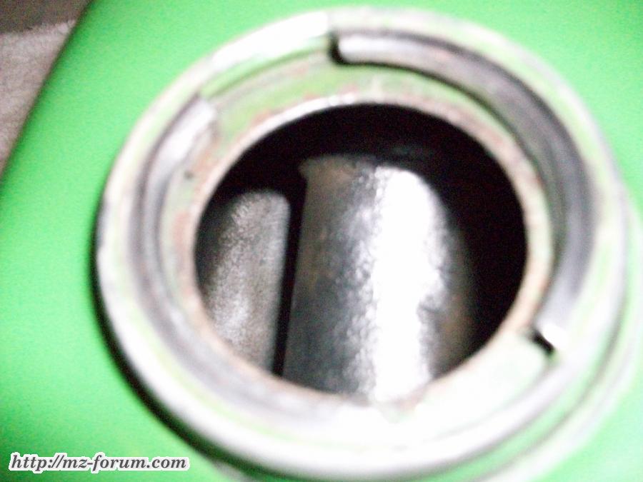 gereinigter MZ TS Tank
