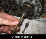 Rotor abdrücken