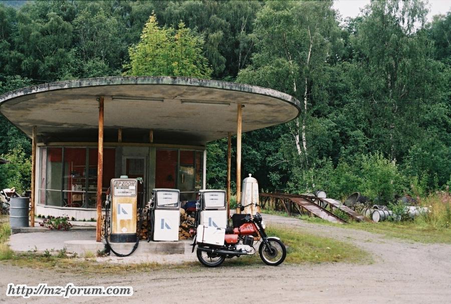 alte Tanke in Skjolden