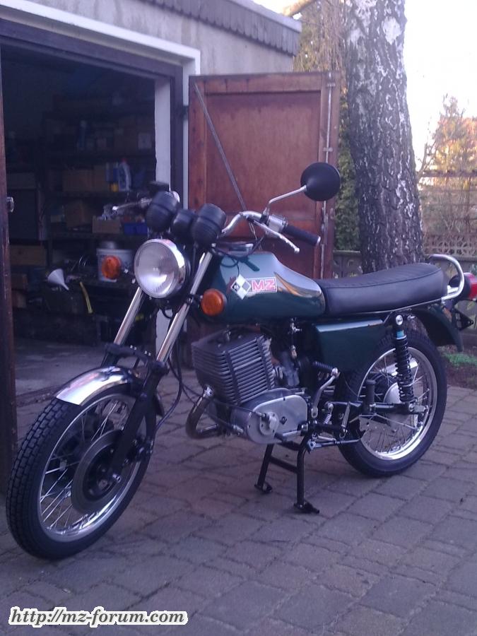 Meine etz 250 Bj 86 etwas modifiziert