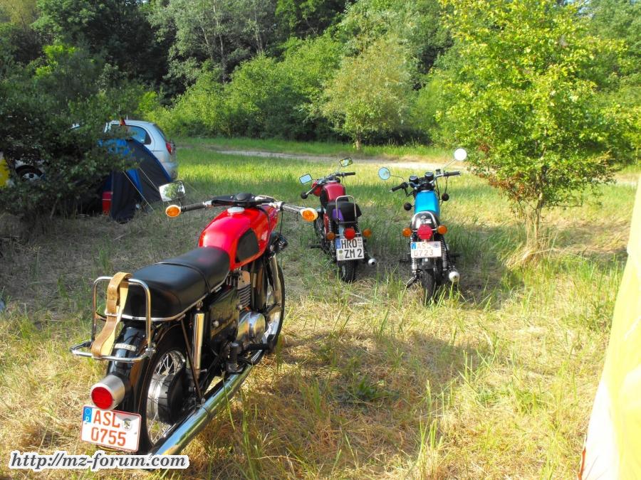 Mit der Familie in Püttnitz 2010