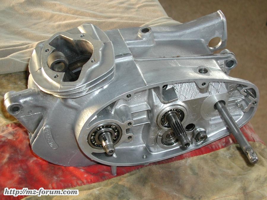 Motorblock gereinigt 1