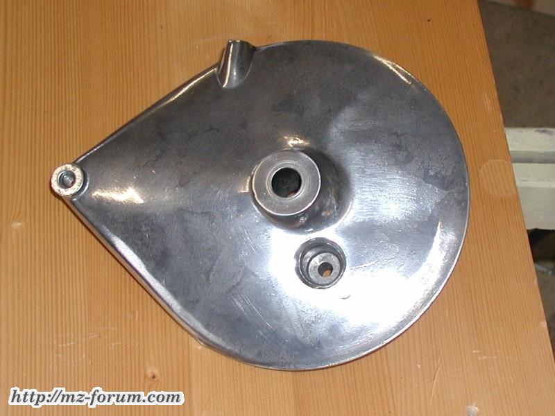 Bremsplatte hinten