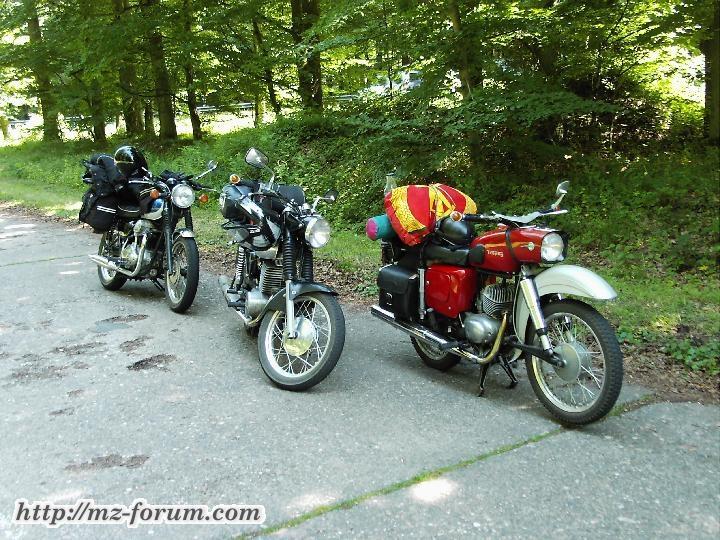 Hinfahrt zu den Opelwiesen 2006
