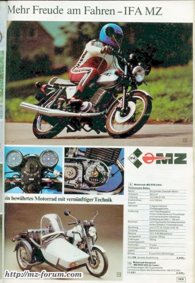 MZ ETZ 250
