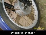 Vorderreifen keine Dot erkennbar nur Made in GDR, Chrom vs. Rost
