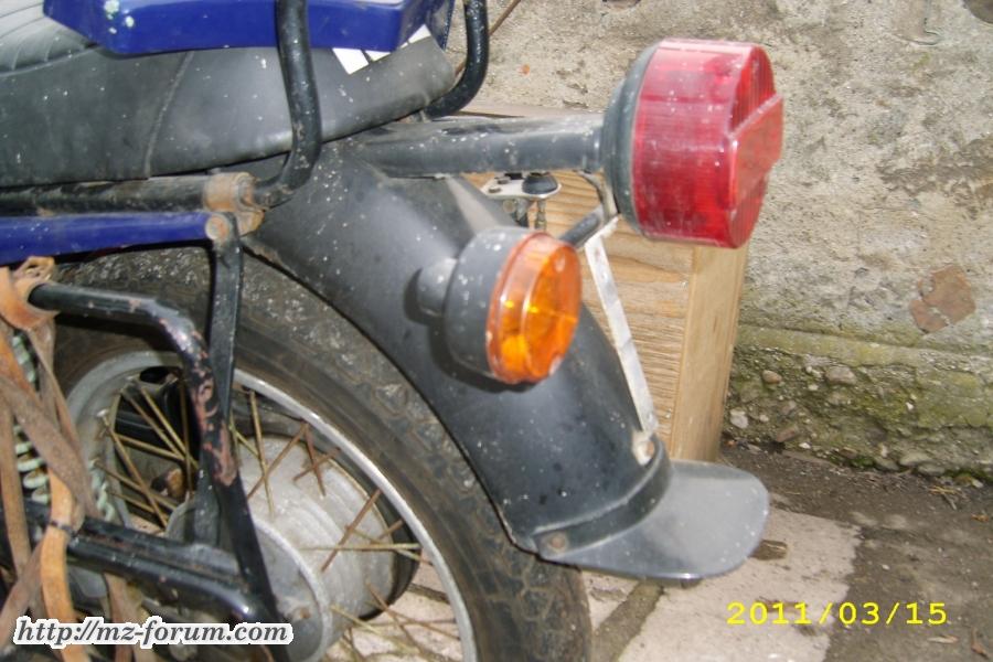 irgendwie sind verschiedene Blinker dran