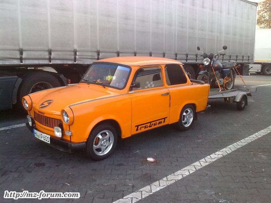 Trabant-MZ-Gespann