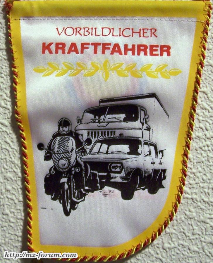 Vorbildlicher Kraftfahrer